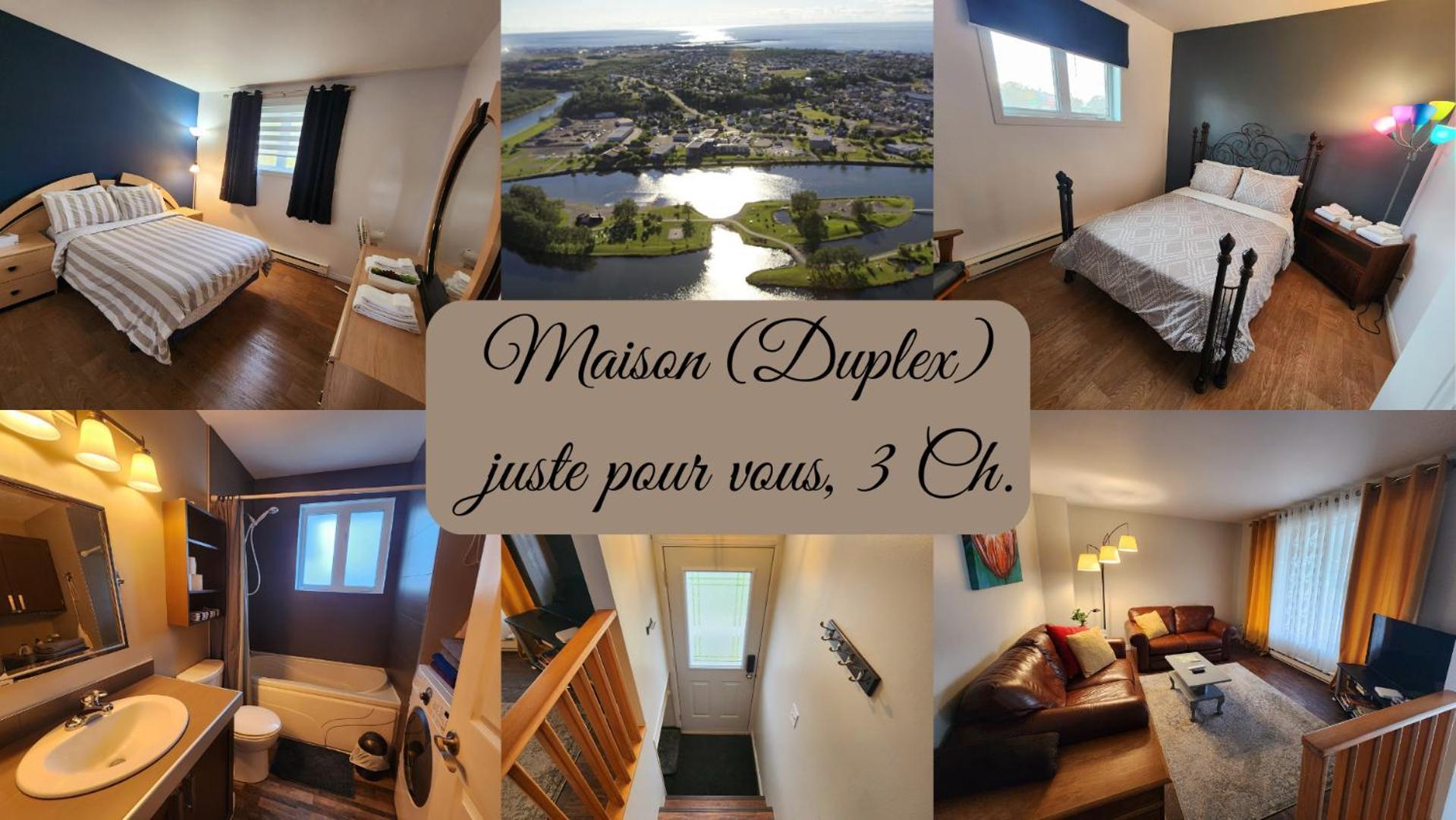 Maison St-Raymond Duplex Matane Exterior foto